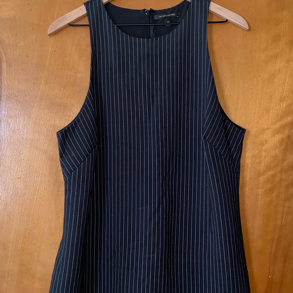 Banana Republic Sleeveless Pinstripe Top